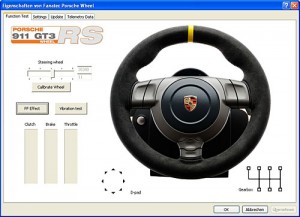 Fanatec Porsche GT3 RS V2 Wheel: Treiber